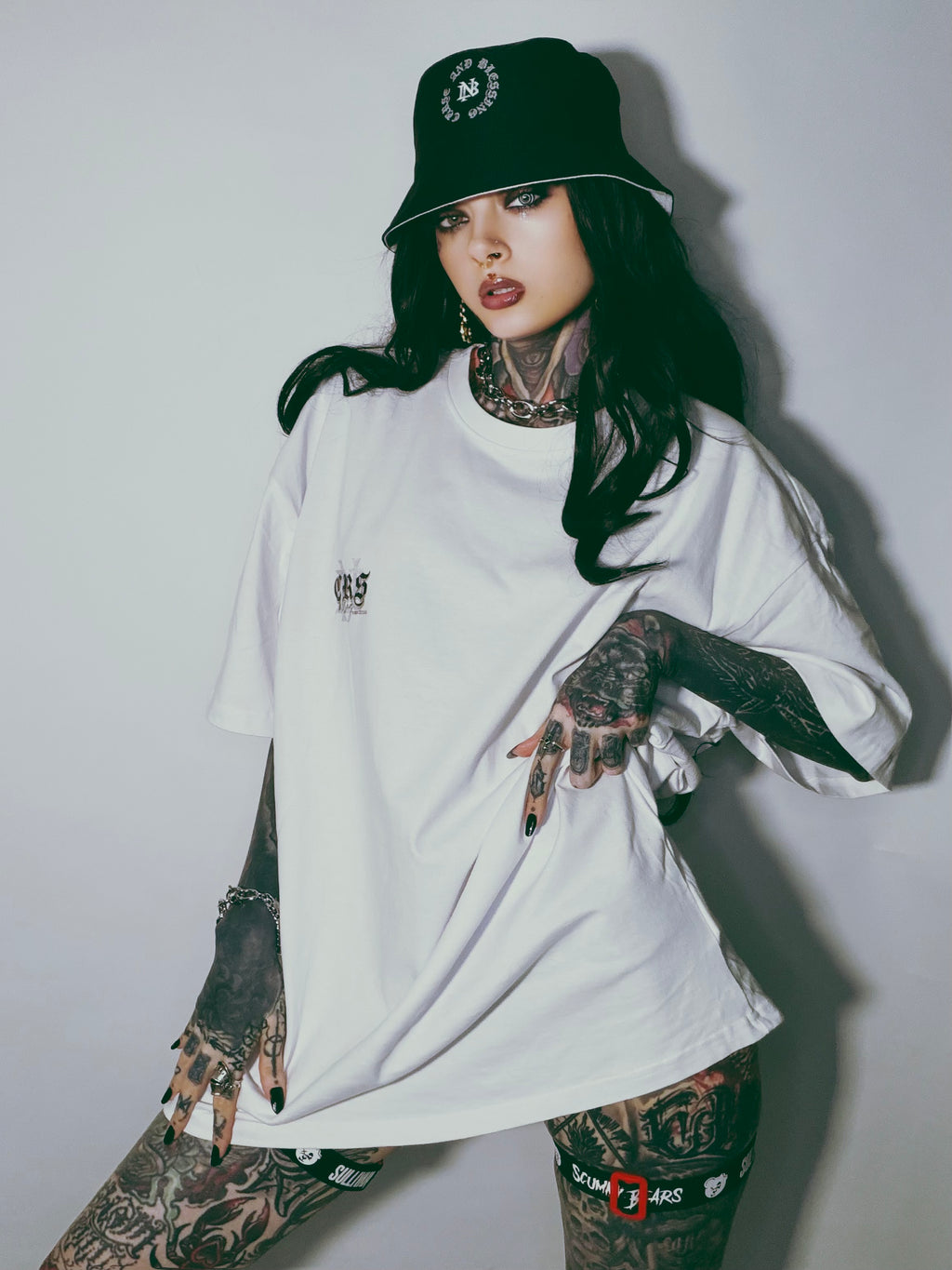 THE DEVILS NEWBORN - Oversize Shirt by @noctvult