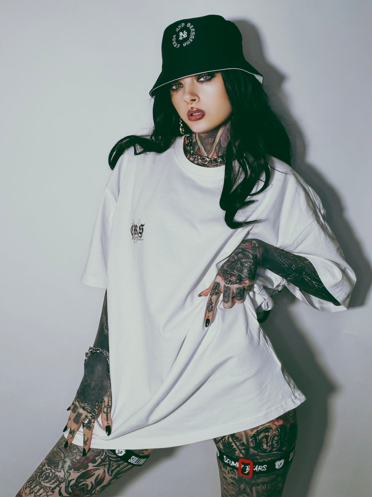 THE DEVILS NEWBORN - Oversize Shirt by @noctvult