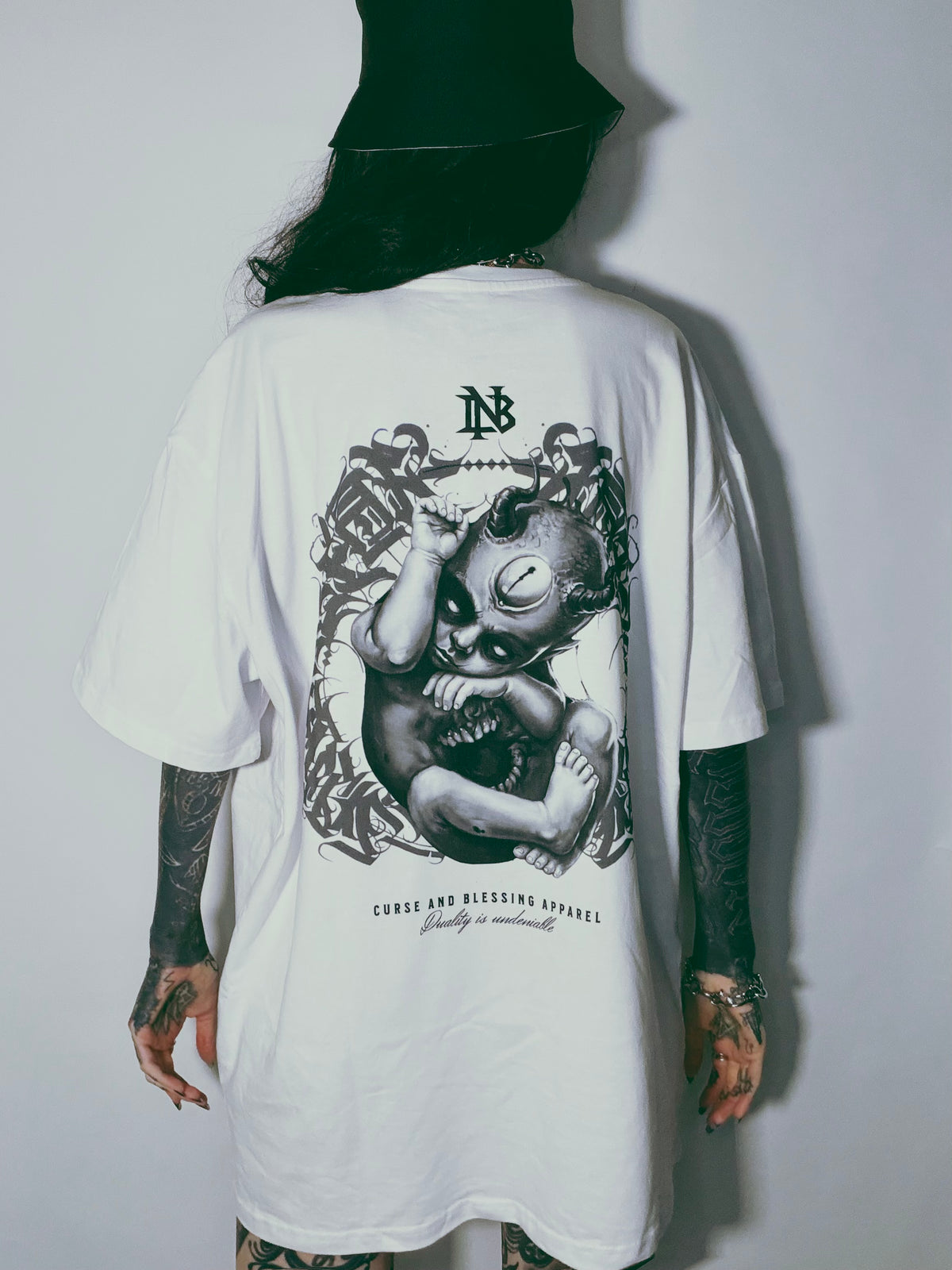 THE DEVILS NEWBORN - Oversize Shirt by @noctvult